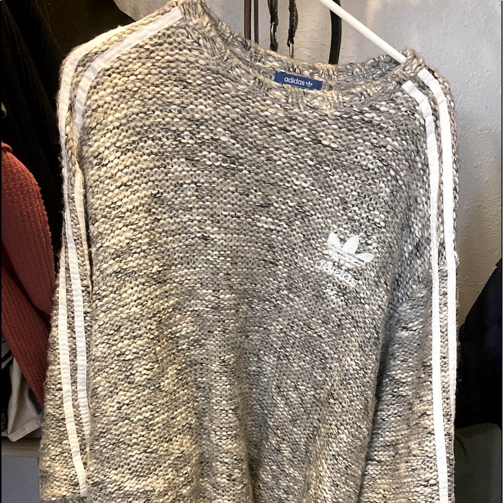Adidas oversized knit sweater